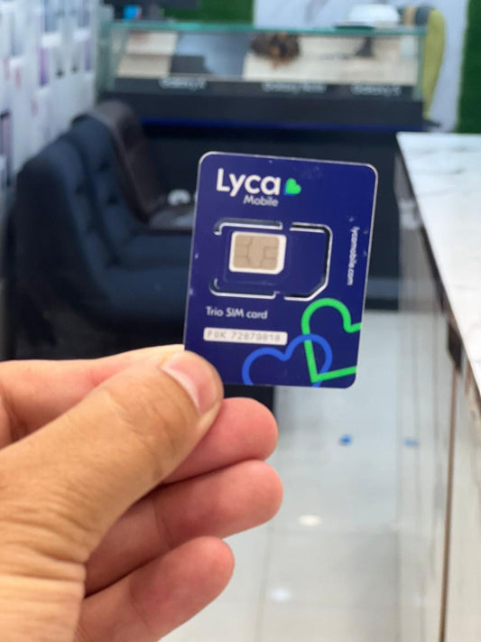 LYCA UK Officially Verified Sim, 100% working in Pakistan